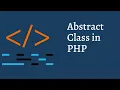 25 Abstract class in php oops PHP OOP s abstract class in hindi with source code