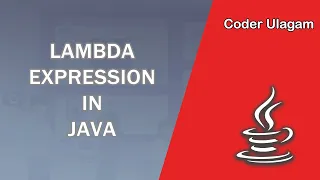 Lambda Expression in Java