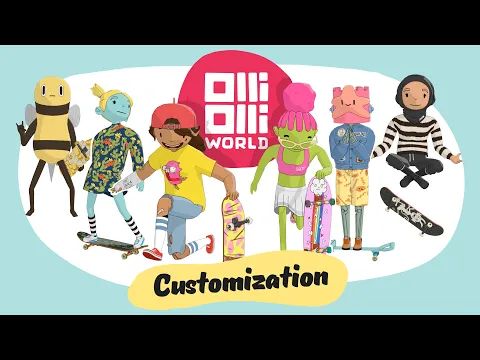 OlliOlli World - Official Customization Trailer
