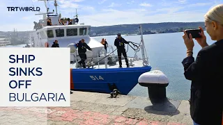 Eleven sailors missing after drone sinks ship off Black Sea coast