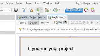 Run project problem