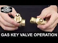Gas Key Valve Operation for Gas Fire Pit and Gas Log Sets - Midwest Hearth