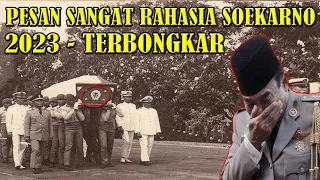 Download CEPAT SEBARKAN❗ INILAH SATU PESAN SOEKARNO YANG SELAMA INI DIRAHASIAKAN NEGARA! - SEJARAH NUSANTARA MP3