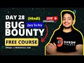Day-28 Finding HTML Injection - Bug Bounty Free Course Hindi