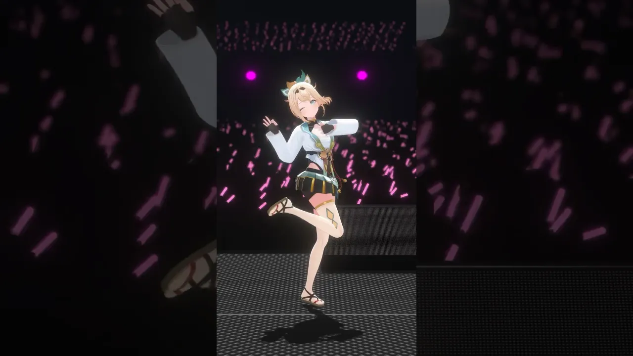 ルイ姉の新曲?#魔眼ウインク 踊らせていただきました? #鷹嶺ルイ #風真いろは #shorts