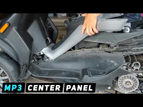 Download MP3 Piaggio MP3 - Center Panel Removal | Mitch's Scooter Stuff