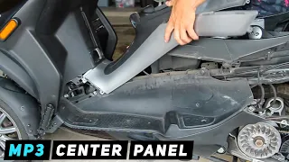 Piaggio MP3 Center Panel Removal Mitch S Scooter Stuff 
