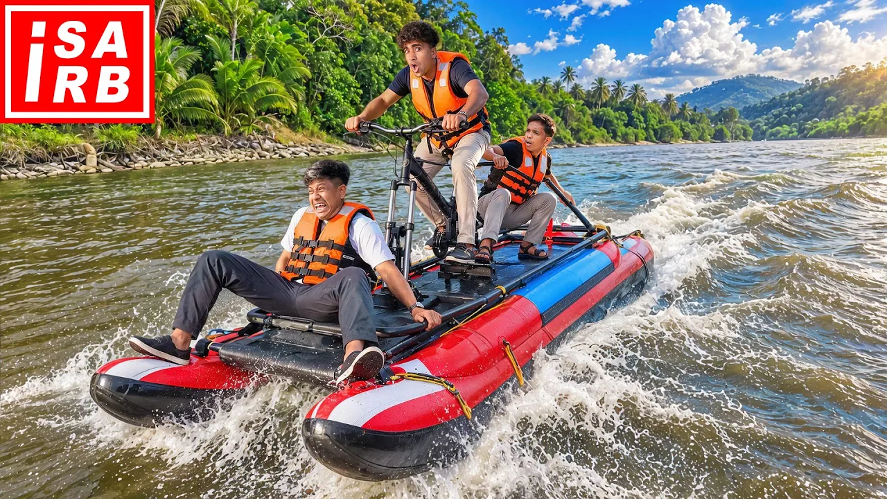 SAYA BAWAK BASIKAL ATAS AIR : 100KM !!