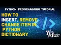 Python Dictionary - Python Tutorial for Beginners in Urdu Hindi