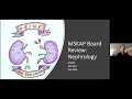 A 9 16 21 MKSAP Nephrology K Sears and C Paine