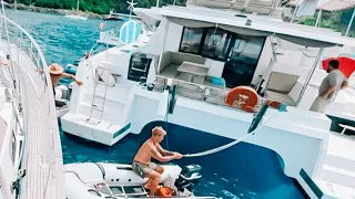 We had to BREAK IN to this CATAMARAN No. 56