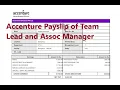 Accenture payslip review-2023 Team Lead Assoc Manager Software Engineer 1 8