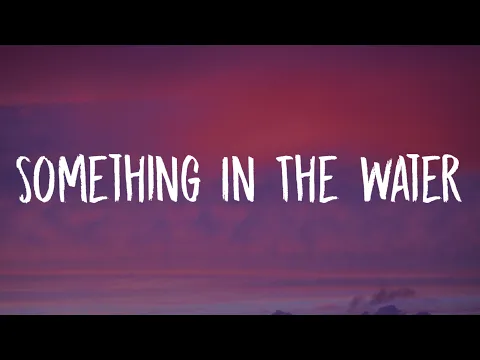 Download MP3 ZAYN - Something In The Water (Lyrics)
