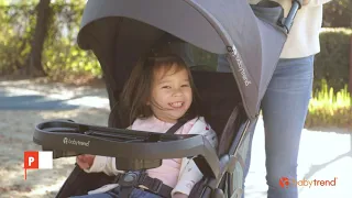 Baby Trend Sonar Cargo 3 Wheel Stroller Travel System with EZ Lift 35 PLUS Infant Car Seat