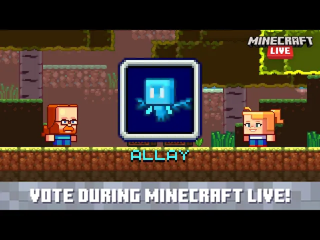 Minecraft Live 2021: Vote for the allay!