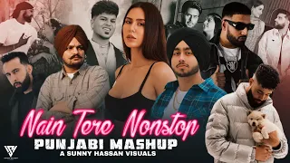 Download Nain Tere Nonstop Punjabi Mashup | Shubh Ft.Sonam Bajwa | You And Me Nonstop Jukebox | Sunny Hassan MP3