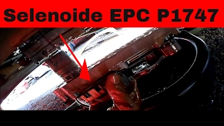 How to change automatic transmission solenoid box CODE P1747 EPC SOLENOID van E350 PART 1