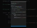 DAY 17 Using switch case finding domain name in java