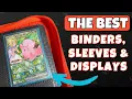 The BEST Trading Card Binders Sleeves Displays 2026 Guide