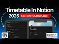 Struggling with Time Management This Notion Timetable Template Will Help