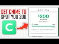 How to Get Chime to Spot You 200 Full Guide