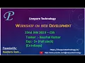 Day 2 CSS Workshop Live