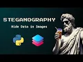 Hide Data in Images using Steganography Cyber Security Project
