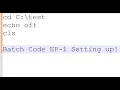 EP-1 Batch Code Tutorials