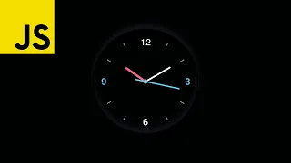Neumorphism Analog Clock HTML CSS Javascript