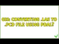GIS Converting las to pcd file using PDAL 2 Solutions
