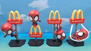 2026 SPIDER-MAN BRAND NEW DAY set of 4 McDONALD'S HAPPY MEAL COLLECTIBLES VIDEO REVIEW 