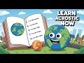 Acrostic Poems A Fun Way to Learn Poetry