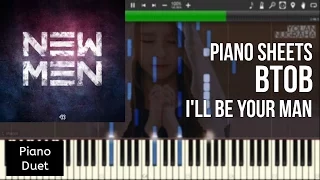 Download BTOB 비투비  - 기도 I'll be your man (Sad Piano Ver.) [synthesia] MP3