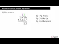 Addition Using Standard Algorithm 4 NBT 4