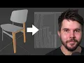 Blender Beginner UV Unwrapping Tutorial Chair Part 7