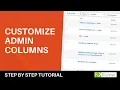 How To Add And Customize Admin Columns In WordPress