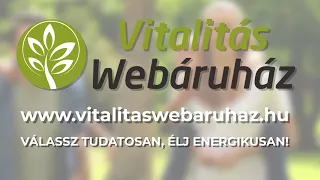 Vitalitás Webáruház - ahol az egészség kezdődik