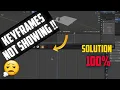 keyframes not showing blender 2 8 tutorial