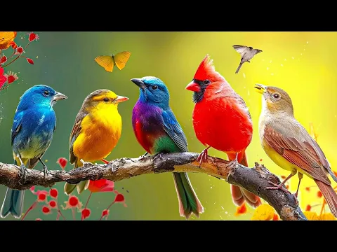 Download MP3 Birds Chirping 4K ~ 24/7 Birdsong to Relieves stress, prevents anxiety and depression, Heal The Mind