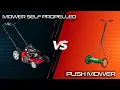 Self Propelled vs Push Mower Which One Is Better Which is Ideal For You