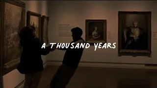 A Thousand Years Speed Up Lyrics 