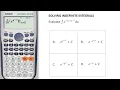 CalcYou Solving Indefinite Integrals Example 2