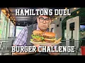 Double Burger Challenge in Washington DC - Hamilton s Dueling Burgers Freak Eating