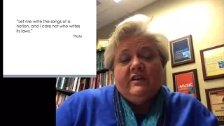 Dr Constance Cherry Selecting Songs