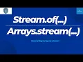 How To Convert An Array To A Stream In Java8