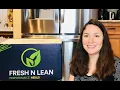 FRESH N LEAN MEAL REVIEW UNBOXING