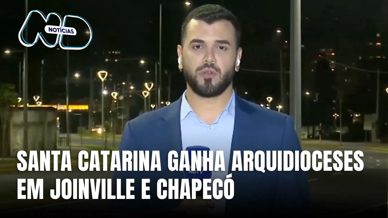 Santa Catarina ganha novas arquidioceses em Joinville e Chapecó, aprovadas pelo papa Francisco