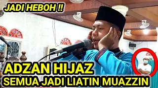 adzan merdu hijaz semua jamaah dibuat terdiam