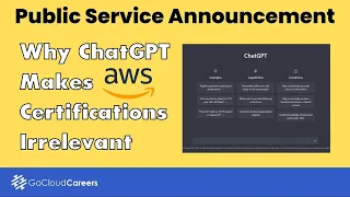 AWS Certifications In 2023 (Why ChatGPT makes AWS Certifications Irrelevant)