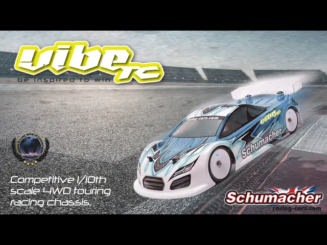 Schumacher Vibe TC - 4WD Starter Chassis Kit for 1/10th RC Touring Car Racing - Chassis only, no electrics, body or wheels etc